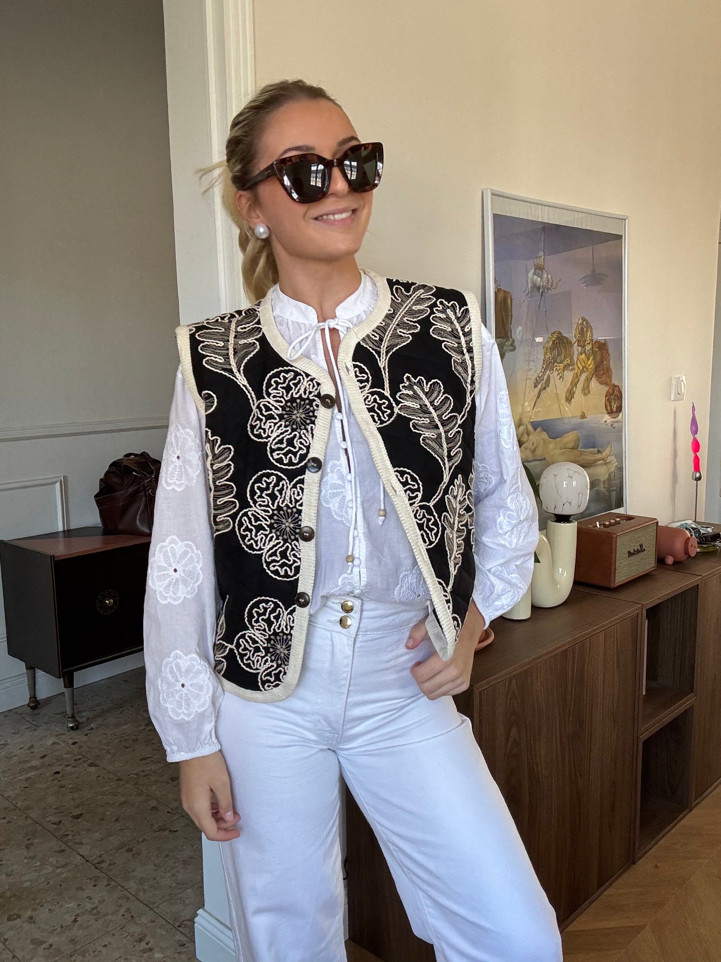 Veste sans manches Iris