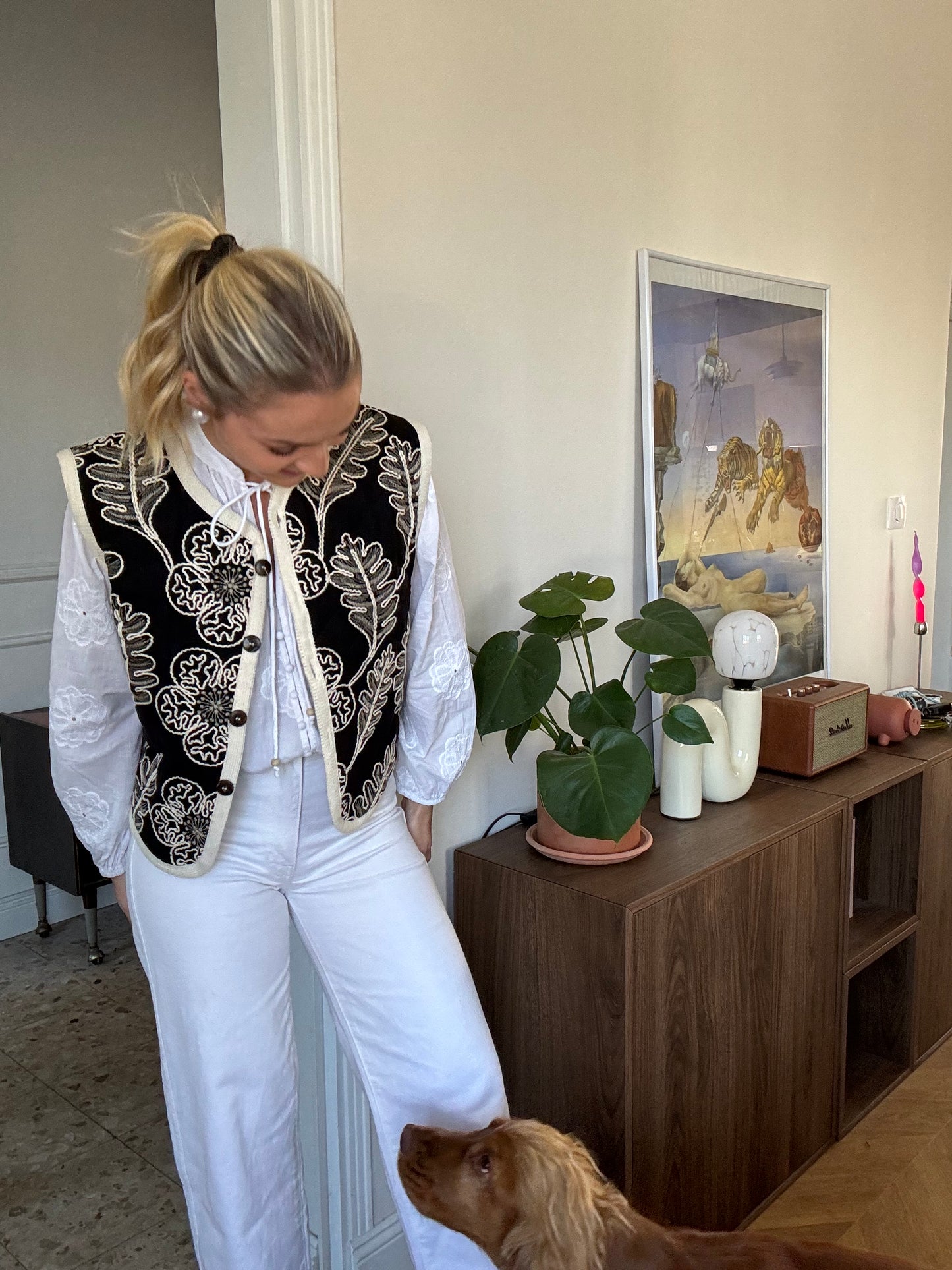 Veste sans manches Iris